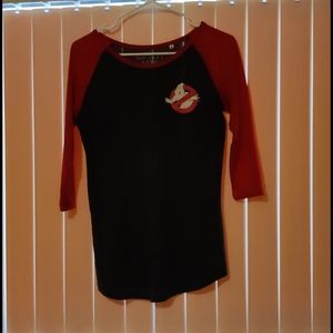 Ghostbusters baseball tee